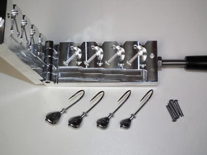 Freshwater Flip jig mold 3/8, 1/2, 5/8, 3/4oz CNC Aluminum Arky - Picture 1 of 8