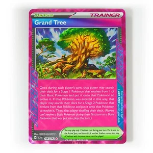 Pokemon - Grand Tree - 136/142 - SV Stellar Crown - ACE Spec Card - Picture 1 of 1