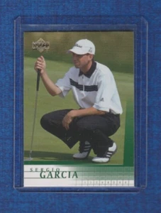 Tarjeta de novato de golf Upper Deck 2001 #3 Sergio Garcia - Imagen 1 de 2
