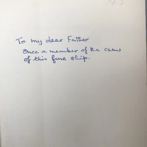The Mighty Hood The Life (Ernle Bradford - 1959) with touching inscription - Picture 1 of 4
