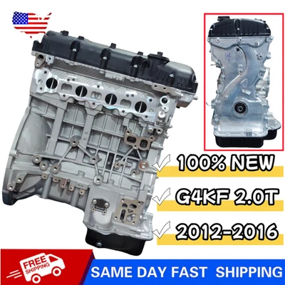 Conjunto de motor de bloque largo para Hyundai Genesis Coupé G4KF 2,0 L Turbo 2012-2016 Foto 1 de 4