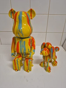 resin graffiti bear and dog art work decorations - Picture 1 of 20