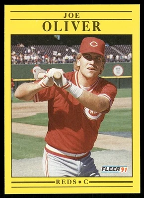 #75 Joe Oliver 1991 Fleer - Image 1 of 2