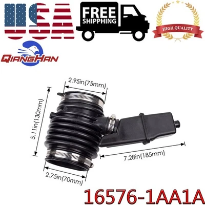 16576-1AA1A For Nissan Murano 2009 2010 2011 2012 2013-14 Engine Air Intake Hose Foto 1 de 4