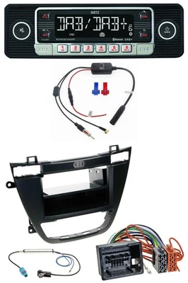 Dietz MP3 DAB Bluetooth USB Autoradio für Opel Insignia 2008-2013 schwarz - Bild 1 von 4