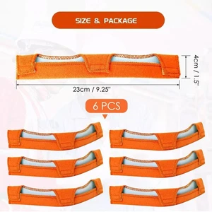 6 Pezzi Casco di Sicurezza Universale Felpa Cotone Lavabile Rigido Cappello Fodera Riutilizzabile& - Foto 1 di 6