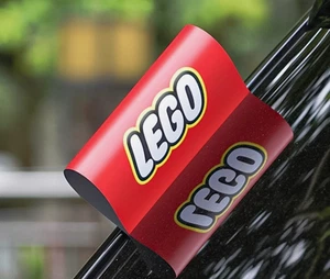 TAG YOUR CAR Car tag label decal funny sticker car exterior styling lego - Picture 1 of 6
