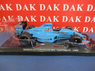 Die cast 1/24 Modellino Auto F1 March 881 1988 I. Capelli - Immagine 1 di 4