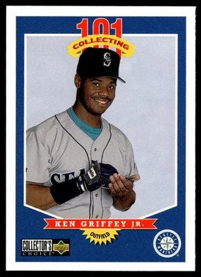 1997 Collector's Choice Ken Griffey Jr. Seattle Mariners #244 - Image 1 of 2