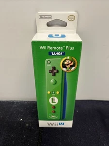 Official Wii Remote Plus Controller Nintendo Wii and Wii U (Luigi / Green) NEW - Picture 1 of 2
