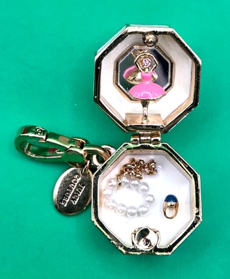 Caja de música Juicy Couture 2014 se abre con dije de joyería y bailarina - YJRU7598 - NUEVO EN CAJA Foto 1 de 4