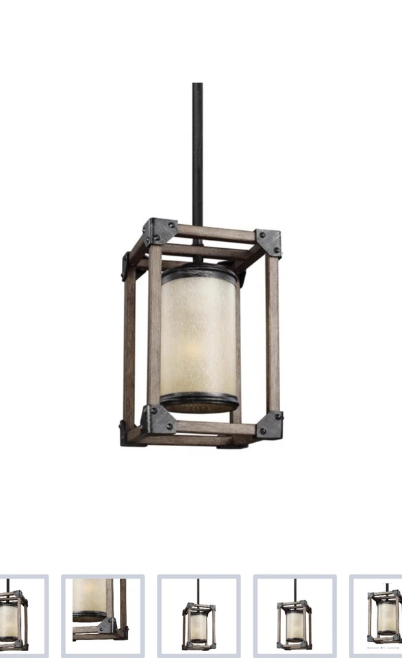 Sea Gull Lighting 6113301-846 Dunning Mini Pendant Light Stardust