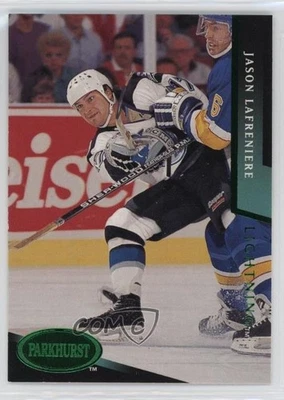 1993-94 Parkhurst Emerald Ice Jason Lafreniere #466 - Image 1 of 2