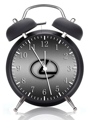 Relógio de mesa Lexus despertador 3,75" decoração de escritório quarto W436 será um bom presente - Imagem 1 de 2