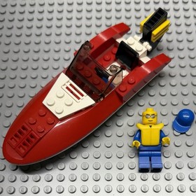 LEGO CITY: Speed Boat (4641) Retired 2001 With Minifig - No Box, No Instructions