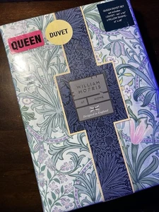 EDREDÓN WILLIAM MORRIS QUEEN 2 fundas WOODLAND WEEDS VERANO ALGODÓN ¡¡¡NUEVO!!! Casa de campo - Imagen 1 de 13