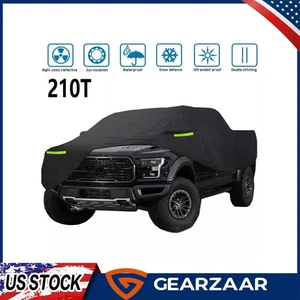 Car Full Cover For Ford F150 Dust UV Rain Protection Black Heavy Duty 210T 6.1M - Picture 1 of 6