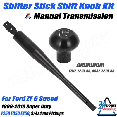 For Ford ZF 6 Speed Manual Transmission Shifter Stick Kit Super Duty F250 F350 - Image 1 of 4