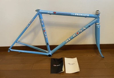De Rosa Primato 48 Chromoly Road Bike Frame New Unused From Japan - Image 1 of 4