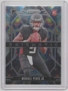 2024 Prizm - Prizmatic - Football Card # 10 - Michael Penix Jr.  Rookie Card - Bild 1 von 2