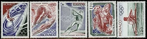 MONACO. 21st Summer Olympic Games, Montreal. 1976 - Picture 1 of 1