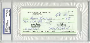 Weeb Ewbank SIGNIERTER PERSÖNLICHER SCHECK Coach New York Jets (DEZ) PSA/DNA HANDSIGNIERT - Bild 1 von 1