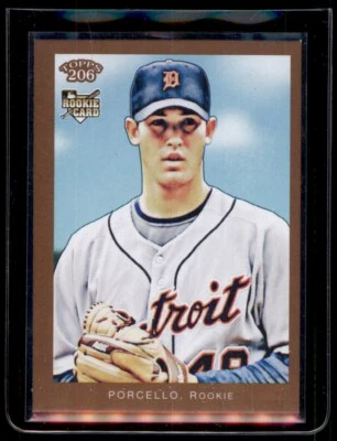 2009 Topps 206 Bronze #72 Rick Porcello - Image 1 of 2