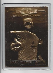 Mark Mulder 2007 Danbury Mint Cardinal World Series Sealed 22 Kt Gold Card   - Picture 1 of 1