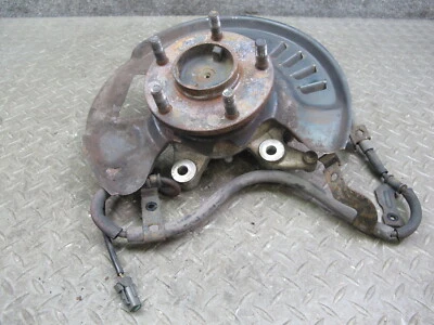 1990 NISSAN Z32 300ZX NON TURBO FRONT RIGHT SPINDLE KNUCKLE WHEEL HUB OEM - Image 1 of 4
