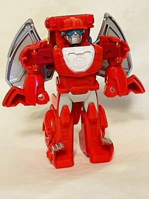Playskool Heroes Transformers Rescue Bots Heatwave the Fire-Bot, Robot to Dragon - Imagem 1 de 4