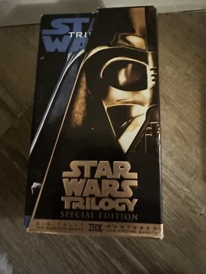 Star Wars Original Trilogy VHS 3 Tape Set 1995  VERY RARE + Bonus On The Last Ph - Image 1 of 3