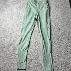 Women’s Gymshark Size XS/S Mint Green High Rise Leggings Pockets - Picture 1 of 4