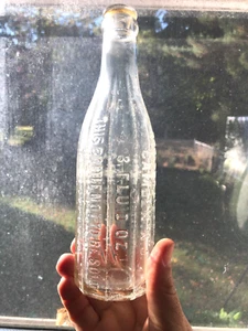 Rare! Vintage 8 Ounce New Jersey Bottling Company 522-524 Liberty St Camden - Picture 1 of 5