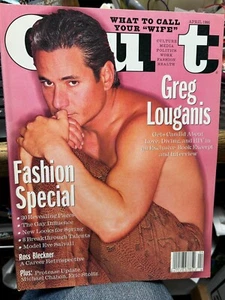 OUT Magazine Greg Louganis & Entertainment Weekly Gay 90's Issues - Picture 1 of 10