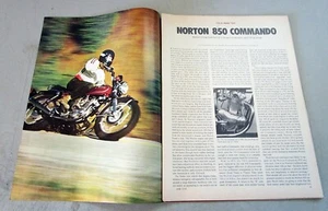 1973 Norton Commando 850 Motorcycle - Original Road Test Article - Picture 1 of 1