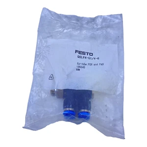 Festo QSLV4-G1/4-6 Mehrfachverteiler for Industrialist Insert 186255 Ve: 3stk - Picture 1 of 12