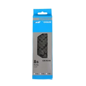 Shimano CN-HG40 Chain 6/7/8-Speed 3/32" inc. Joining Pin 3/32" - 116 Links - Imagen 1 de 2