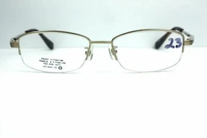 TITAN / 23 / optische Rahmen / MATT & POLIERT GOLD & SILBER / NEU 55mm 17mm 140mm - Bild 1 von 3