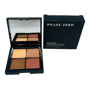 Phase Zero Quad Eyeshadow Palette Santorini, 0.23 Oz-Matted and Shimmer Shades - Picture 1 of 5