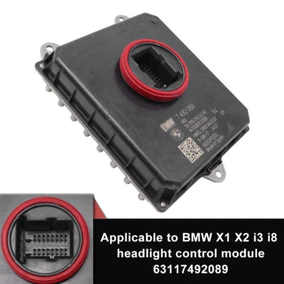 OEM For BMW X1 i3 i8 Mini Cooper LED Headlamp Ballast Control Module 63117492089 Foto 1 de 4