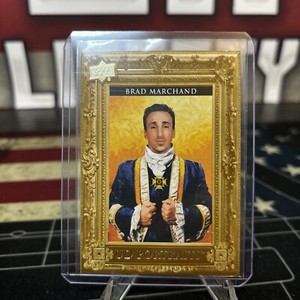 2023-24 Upper Deck UD Portraits Brad Marchand P-19 Boston Bruins