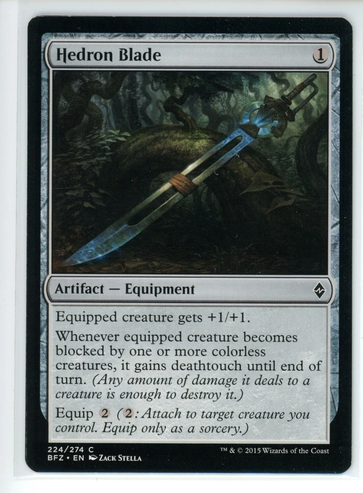 HEDRON BLADE Battle for Zendikar #224 BFZ(LP)(MTG) - Image 1 of 1
