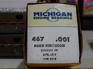 FULL MAIN SET +001 OVERSIZE 1939-1953 FORD TRACTORS 2N,8N,9N,NAA 120 CUBIC INCH - Picture 1 of 6