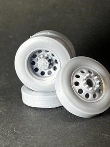Resin 1/24 Scale 20 Inch Dually model car wheels, 1/24 1/25 Truck - Picture 1 of 12