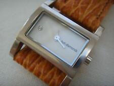 LADIES HOT DIAMONDS STAINLESS STEEL WATCH  QUALITY NEW STRAP & BATTERY