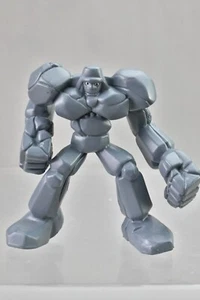 Monster Rancher Fighting Golem Grey 1.75" Vintage 1999 TCDT Playmates Mini - Picture 1 of 2