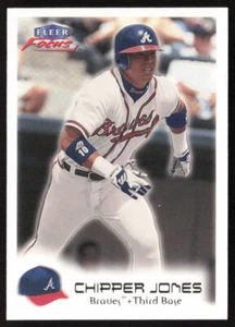 2000 Fleer Focus Chipper Jones #118 Atlanta Braves - Picture 1 of 2