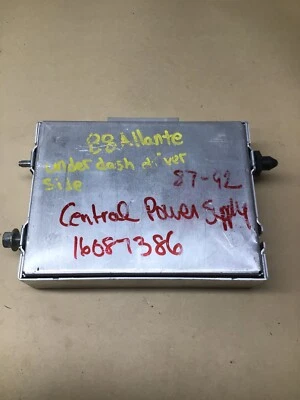 1987-1993 Cadillac ALLANTE Central Power Control Supply #2 - Image 1 of 4