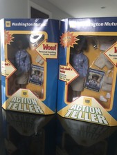 (7028) Washington Mutual ação teiier Boneca Afro-Americana