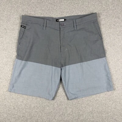 Rip Curl Men's Chino Walk Shorts Size 38 2 Toned Grey Zip Fly Casual Surf Wear - Image 1 of 4